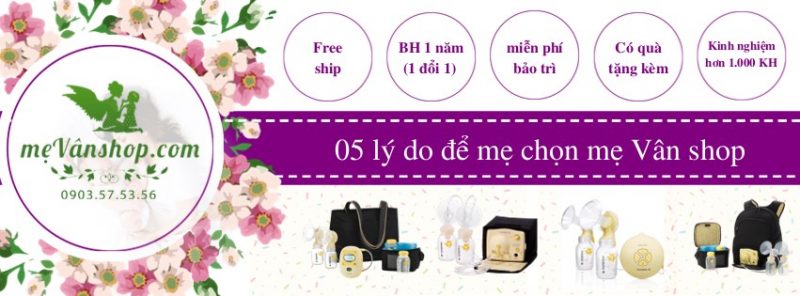 Mua máy hút sữa tại Quy Nhơn hãy đến với mẹ Vân shop nhé!