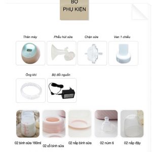 Bộ phụ kiện máy hút sữa spectra s1