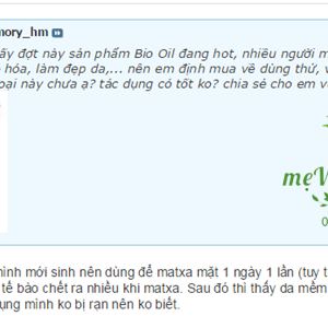 Tinh dầu chống rạn da