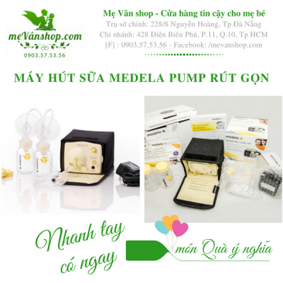Máy hút sữa medela pump rút gọn