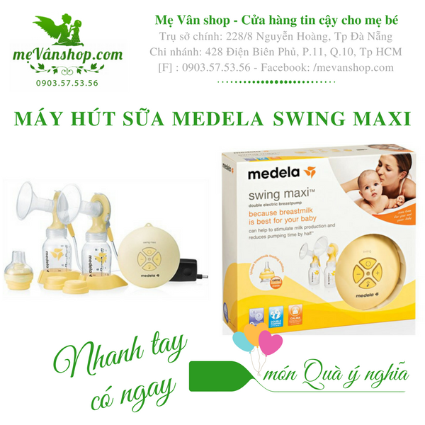Máy hút sữa medela swing maxi