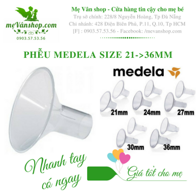 Phễu hút sữa máy medela