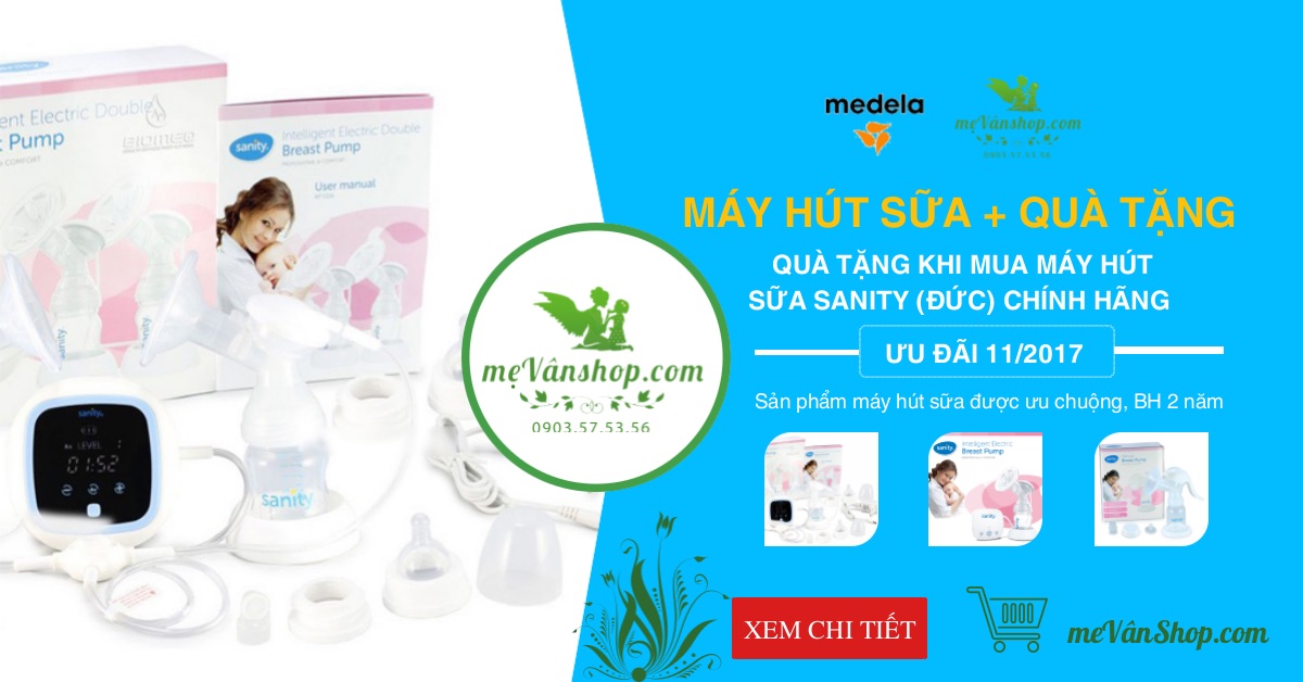 Máy hút sữa sanity giá rẻ đà nẵng