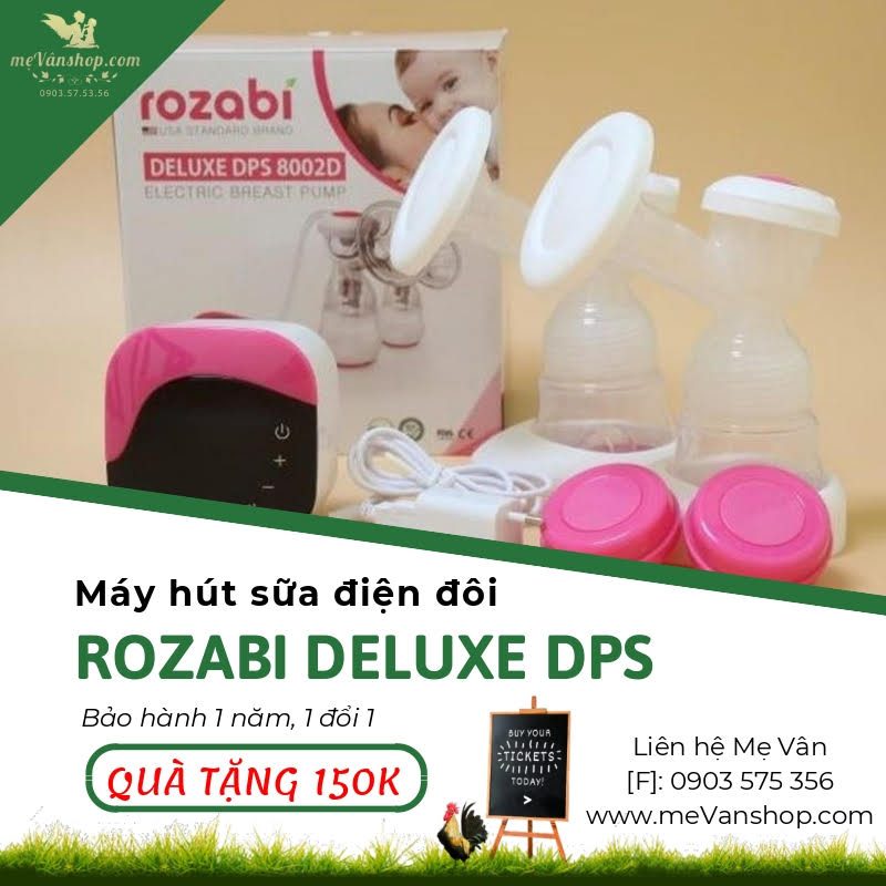 Máy hút sữa rozabi deluxe
