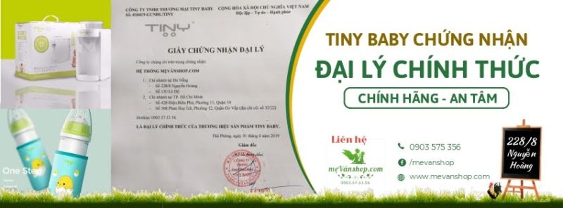 đại lý bình pha sữa tiny
