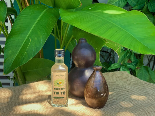 Nước cất lá tía tô